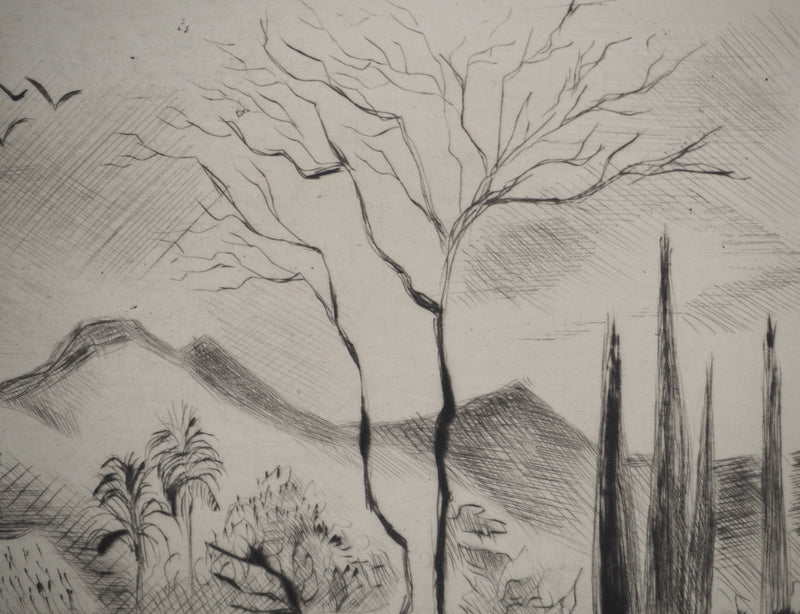 Madeleine MELSONN : Jéricho, Gravure originale (photo de détail 5) - Crédit photo : Galerie Art.Paris