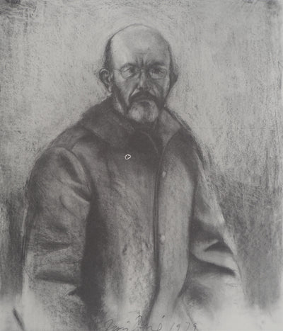 Jim DINE : Autoportrait au manteau, Héliogravure originale (photo de détail 3) - Crédit photo : Galerie Art.Paris