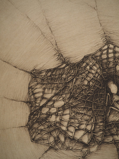 Fred DEUX : La voie initiatique, Gravure originale (photo de détail 5) - Crédit photo : Galerie Art.Paris
