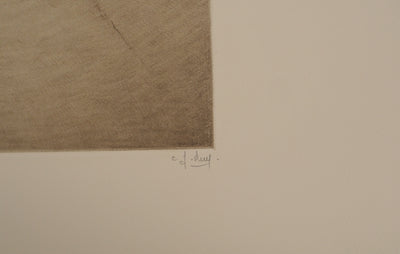Fred DEUX : La voie initiatique, Gravure originale (photo de détail 2) - Crédit photo : Galerie Art.Paris