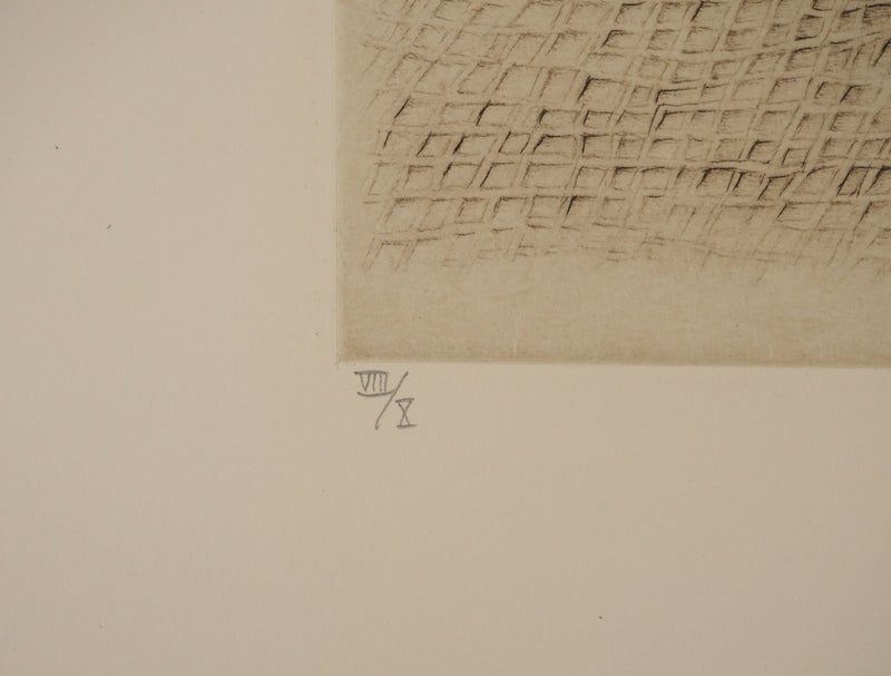 Fred DEUX : La main blessée, Gravure originale (photo de détail 7) - Crédit photo : Galerie Art.Paris