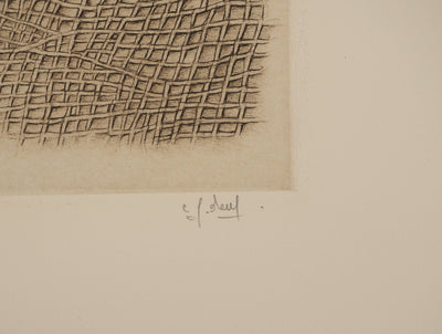 Fred DEUX : La main blessée, Gravure originale (photo de détail 2) - Crédit photo : Galerie Art.Paris