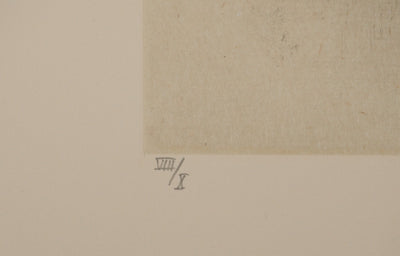 Fred DEUX : L'initiateur, Gravure originale (photo de détail 8) - Crédit photo : Galerie Art.Paris