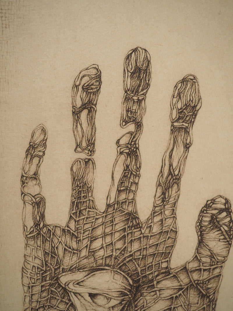 Fred DEUX : Voyance, Gravure originale (photo de détail 4) - Crédit photo : Galerie Art.Paris