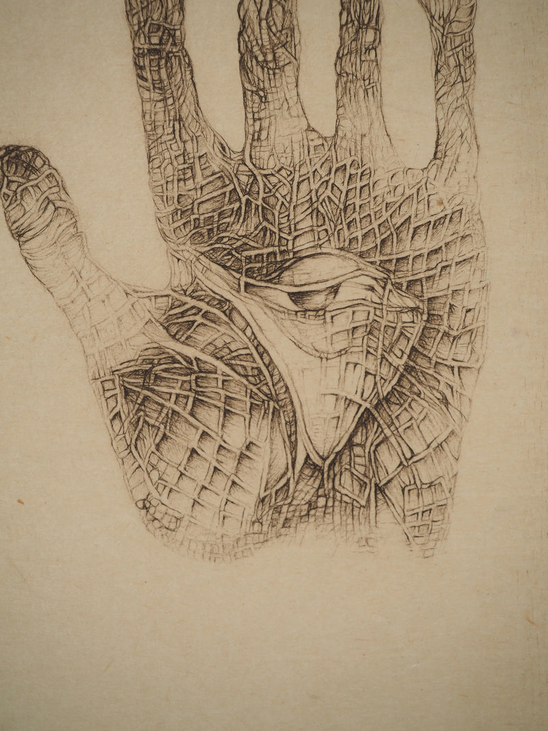 Fred DEUX : Voyance, Gravure originale (photo de détail 5) - Crédit photo : Galerie Art.Paris