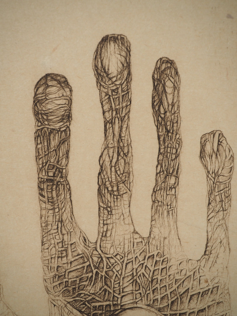 Fred DEUX : Voyance, Gravure originale (photo de détail 6) - Crédit photo : Galerie Art.Paris