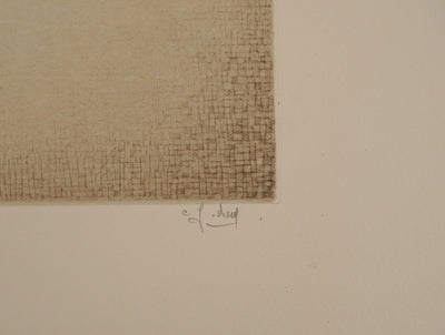 Fred DEUX : Voyance, Gravure originale (photo de détail 2) - Crédit photo : Galerie Art.Paris