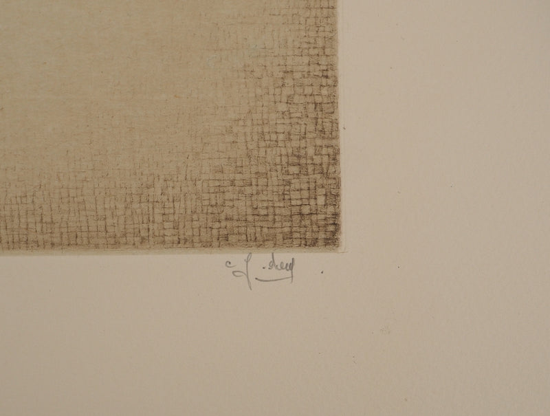 Fred DEUX : Voyance, Gravure originale (photo de détail 2) - Crédit photo : Galerie Art.Paris