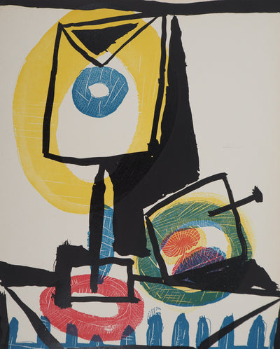 Pablo PICASSO : Nature morte au verr, Gravure originale (photo de détail 3) - Crédit photo : Galerie Art.Paris