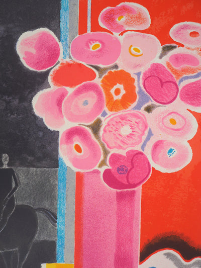 Albert ZAVARO : Arrivée de nuit, Lithographie originale (photo de détail 6) - Crédit photo : Galerie Art.Paris