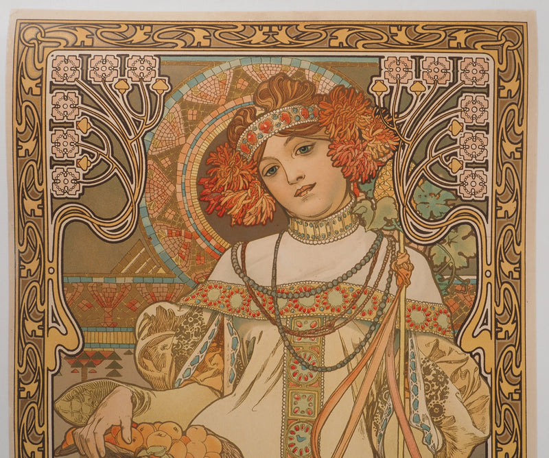 Alfonse MUCHA : Saisons, l&