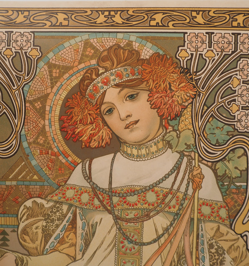 Alfonse MUCHA : Saisons, l&