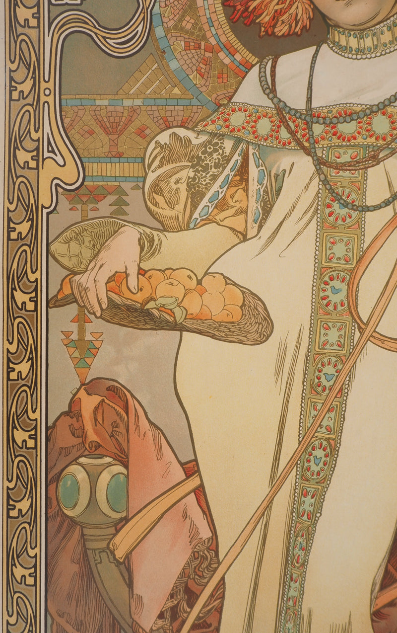 Alfonse MUCHA : Saisons, l&