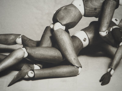 MAN RAY : Mr and Mrs Woodman (l'étreinte), oeuvre originale (photo de détail 5) - Crédit photo : Galerie Art.Paris