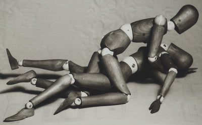 MAN RAY : Mr and Mrs Woodman (l'étreinte), oeuvre originale (photo de détail 3) - Crédit photo : Galerie Art.Paris