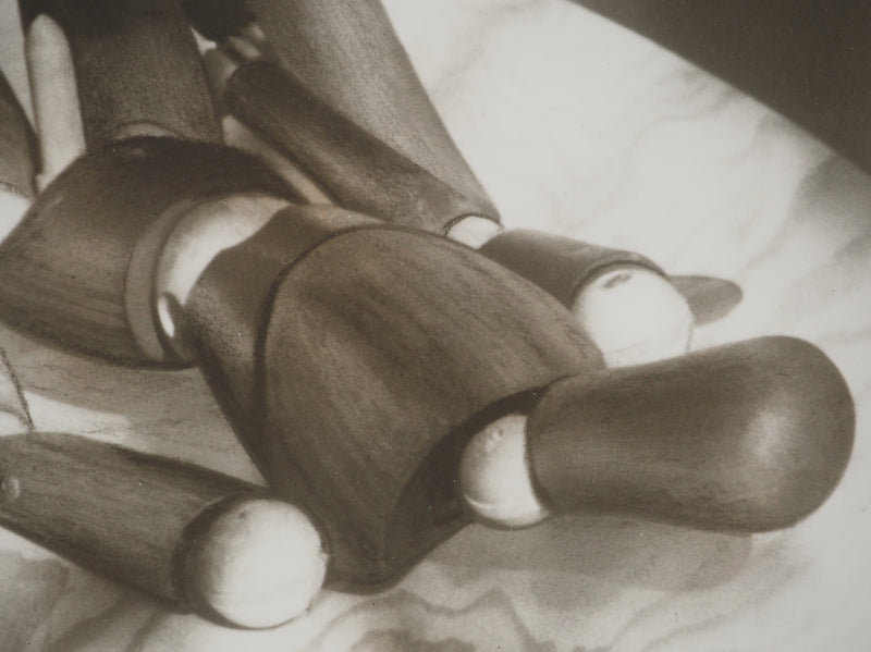 MAN RAY : Mr and Mrs Woodman (Vue de dos), oeuvre originale (photo de détail 4) - Crédit photo : Galerie Art.Paris