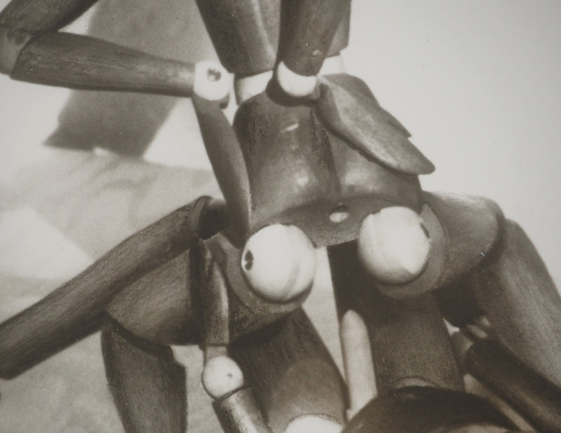 MAN RAY : Mr and Mrs Woodman (Vue de dos), oeuvre originale (photo de détail 5) - Crédit photo : Galerie Art.Paris