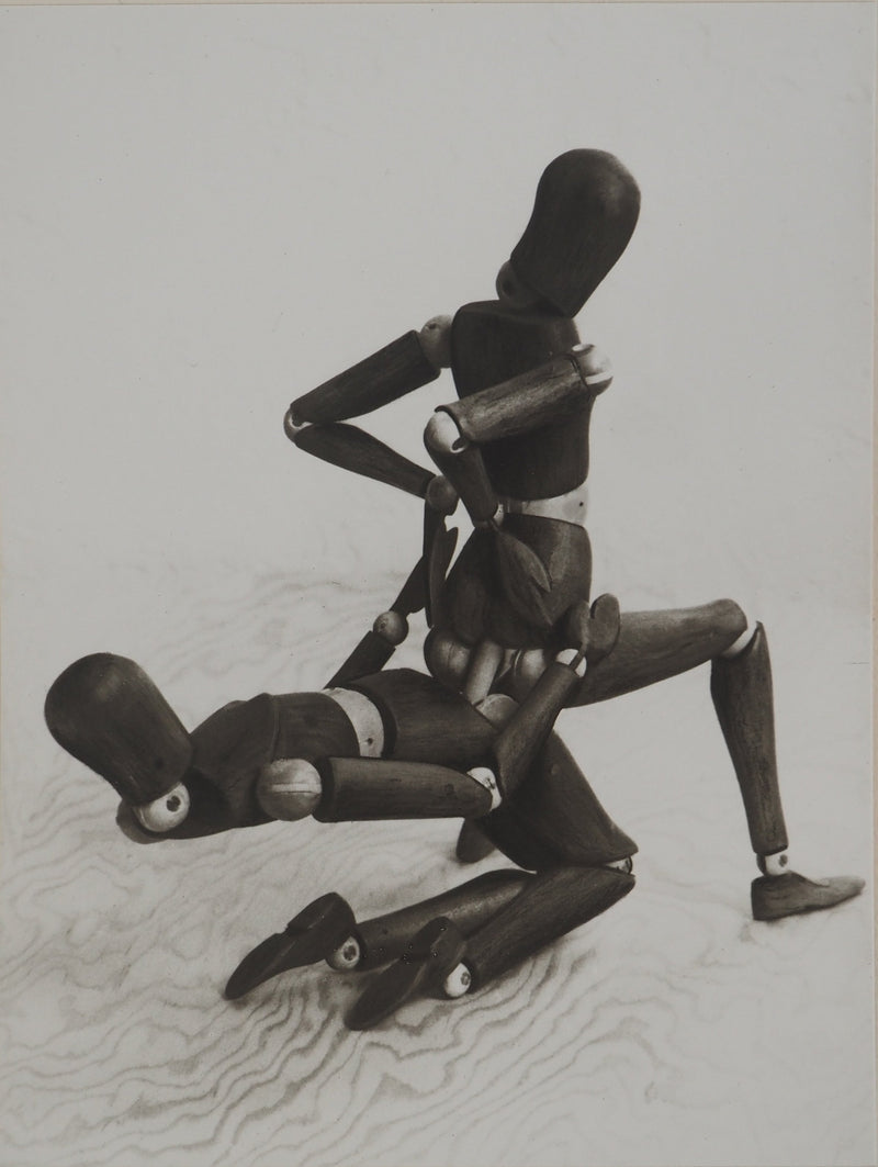 MAN RAY : Mr and Mrs Woodman (Souplesse), oeuvre originale (vue générale) - Crédit photo : Galerie Art.Paris