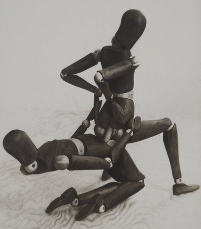 MAN RAY : Mr and Mrs Woodman (Souplesse), oeuvre originale (photo de détail 3) - Crédit photo : Galerie Art.Paris