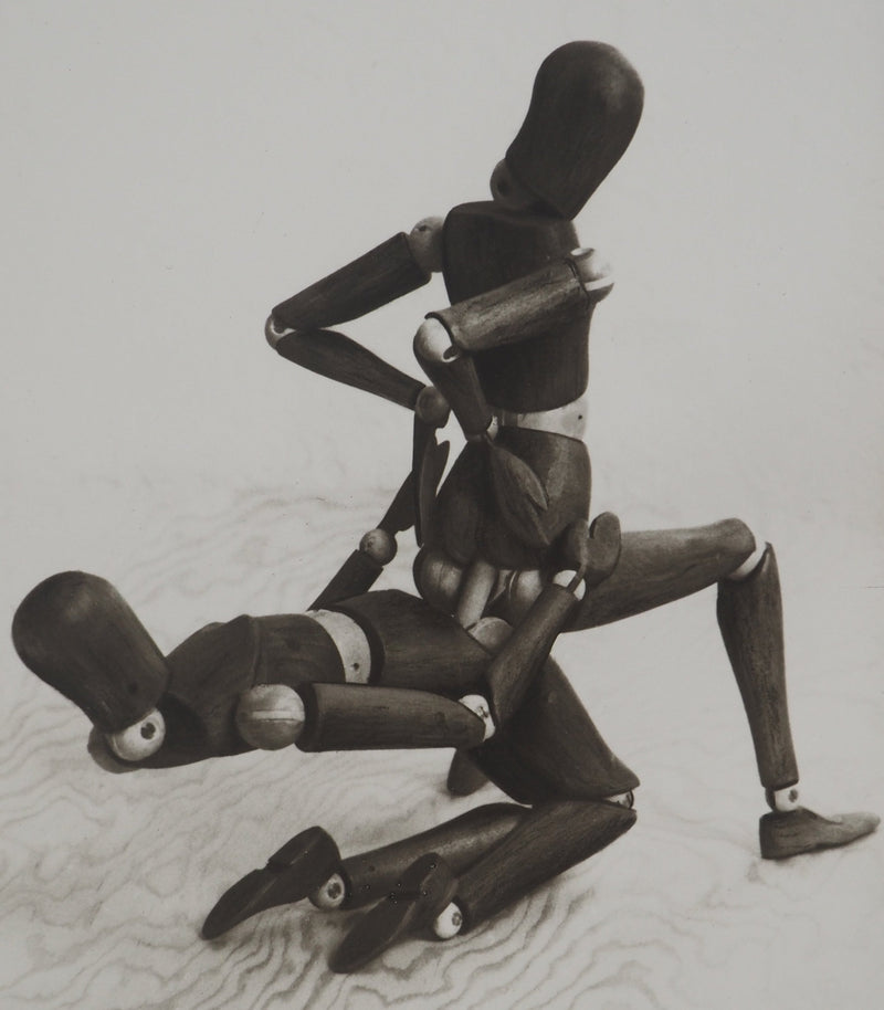 MAN RAY : Mr and Mrs Woodman (Souplesse), oeuvre originale (photo de détail 3) - Crédit photo : Galerie Art.Paris