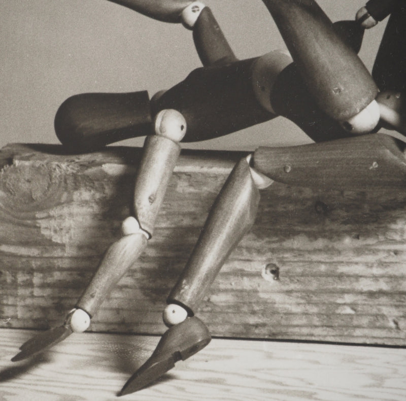 MAN RAY : Mr and Mrs Woodman (Sur le banc), oeuvre originale (photo de détail 5) - Crédit photo : Galerie Art.Paris
