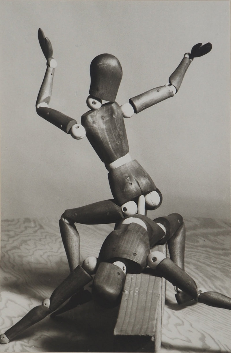 MAN RAY : Mr and Mrs Woodman (La cavalière), oeuvre originale (vue générale) - Crédit photo : Galerie Art.Paris
