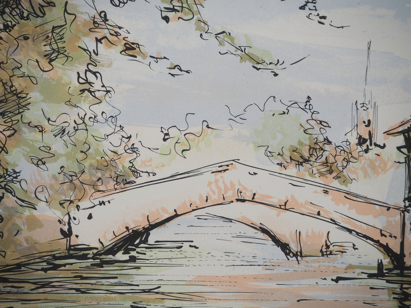 Daniel TRICART : Pont au-dessus de l&