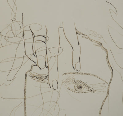 MAN RAY : Portrait de femme, oeuvre originale (photo de détail 5) - Crédit photo : Galerie Art.Paris