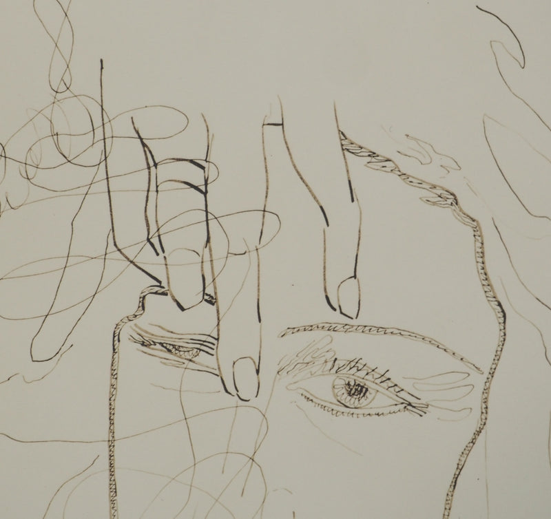 MAN RAY : Portrait de femme, oeuvre originale (photo de détail 5) - Crédit photo : Galerie Art.Paris