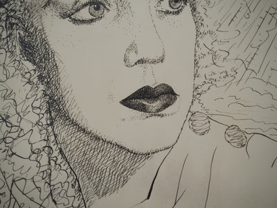 MAN RAY : Portrait aux rayons de soleil, oeuvre originale (photo de détail 5) - Crédit photo : Galerie Art.Paris