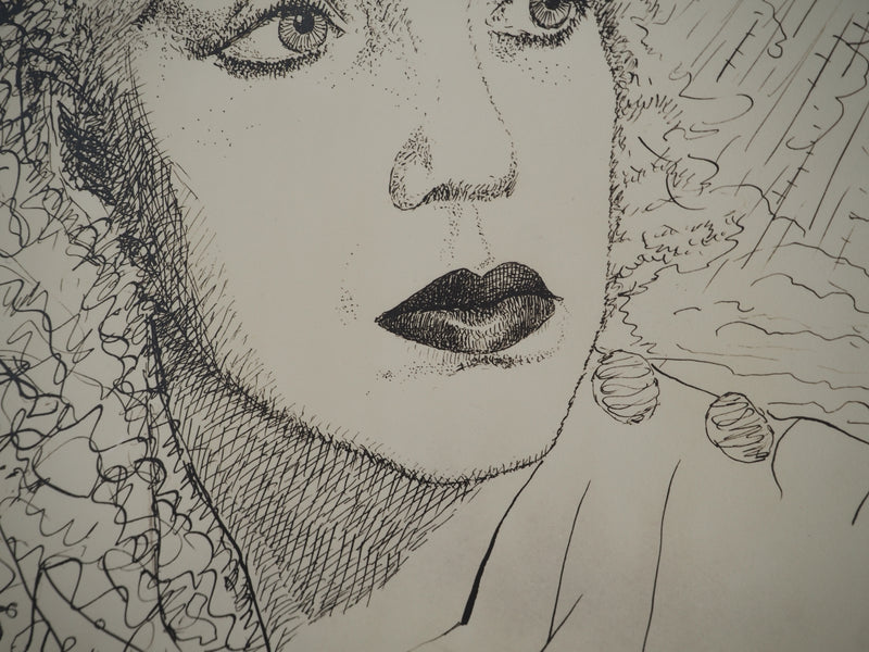 MAN RAY : Portrait aux rayons de soleil, oeuvre originale (photo de détail 5) - Crédit photo : Galerie Art.Paris