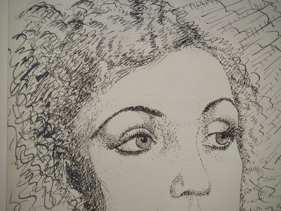 MAN RAY : Portrait aux rayons de soleil, oeuvre originale (photo de détail 4) - Crédit photo : Galerie Art.Paris