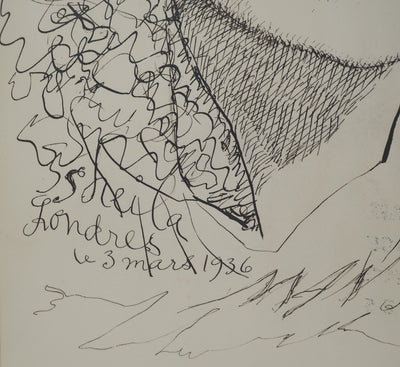 MAN RAY : Portrait aux rayons de soleil, oeuvre originale (photo de détail 6) - Crédit photo : Galerie Art.Paris