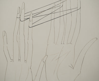 MAN RAY : Jeu de ficelles, c, oeuvre originale (photo de détail 4) - Crédit photo : Galerie Art.Paris