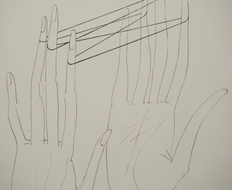 MAN RAY : Jeu de ficelles, c, oeuvre originale (photo de détail 4) - Crédit photo : Galerie Art.Paris