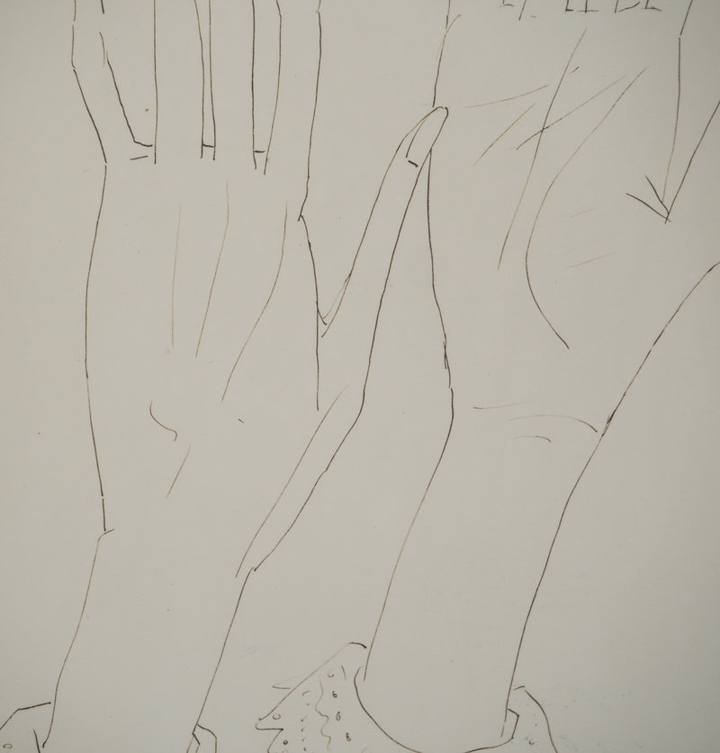 MAN RAY : Jeu de ficelles, c, oeuvre originale (photo de détail 5) - Crédit photo : Galerie Art.Paris