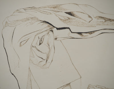 MAN RAY : Composition au gant, oeuvre originale (photo de détail 3) - Crédit photo : Galerie Art.Paris