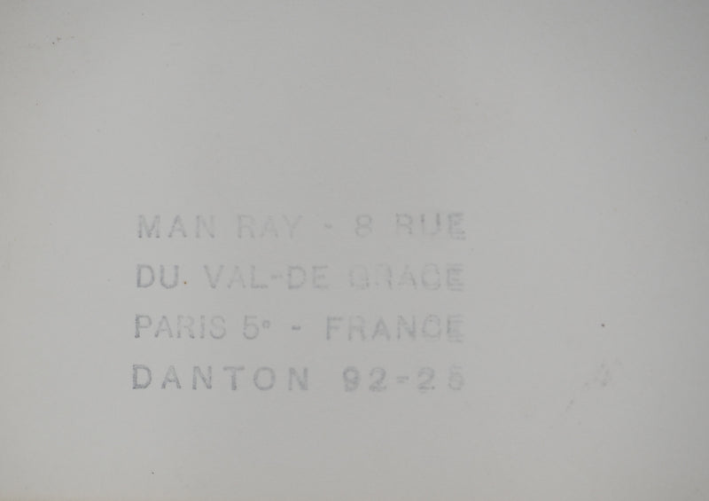 MAN RAY : Composition au gant, oeuvre originale (photo de détail 7) - Crédit photo : Galerie Art.Paris