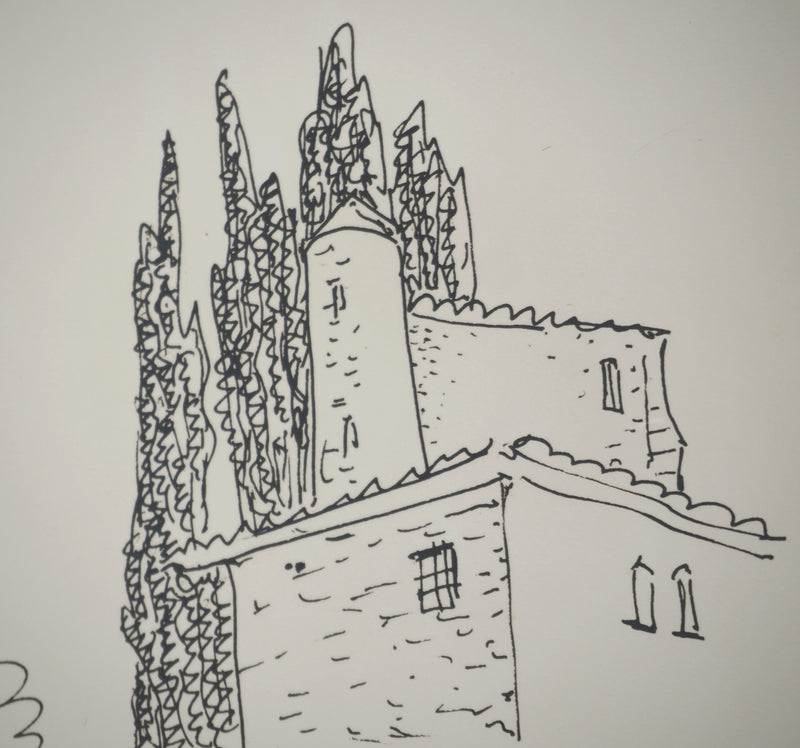 MAN RAY : Le château abandonné, oeuvre originale (photo de détail 4) - Crédit photo : Galerie Art.Paris