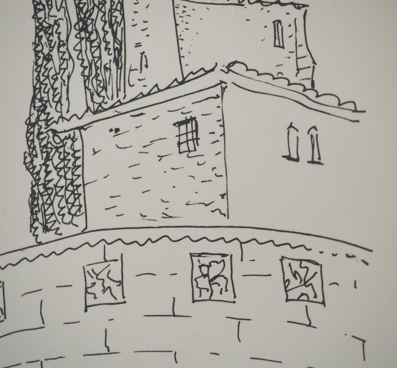 MAN RAY : Le château abandonné, oeuvre originale (photo de détail 5) - Crédit photo : Galerie Art.Paris