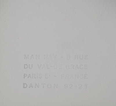 MAN RAY : Le château abandonné, oeuvre originale (photo de détail 6) - Crédit photo : Galerie Art.Paris