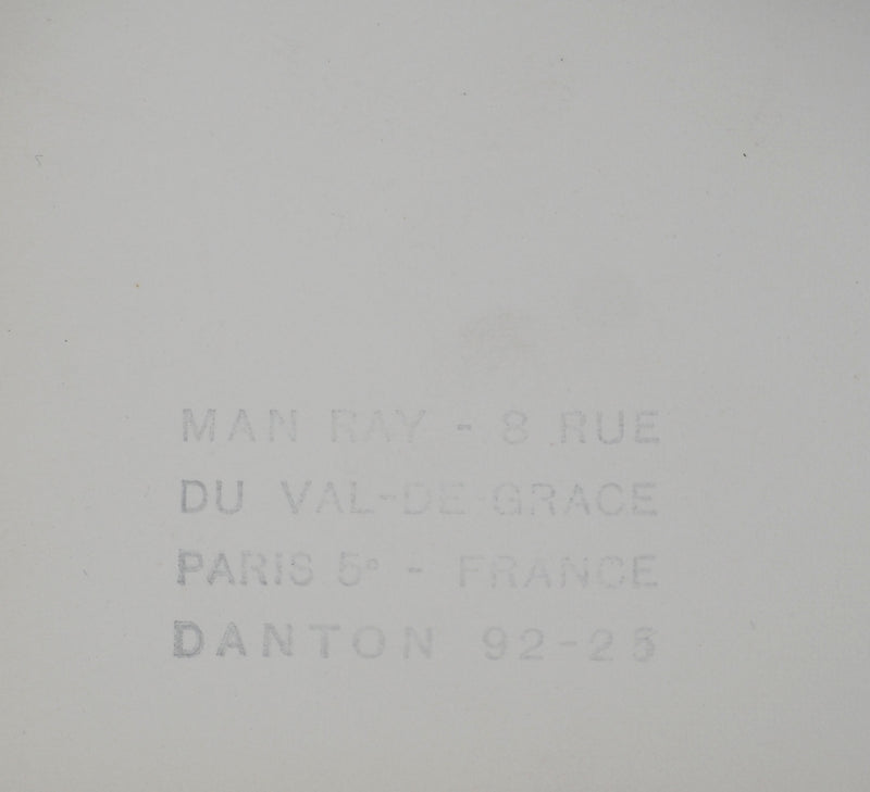 MAN RAY : Le château abandonné, oeuvre originale (photo de détail 6) - Crédit photo : Galerie Art.Paris