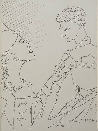 MAN RAY : Main réconfortante, c, oeuvre originale (vue générale) - Crédit photo : Galerie Art.Paris