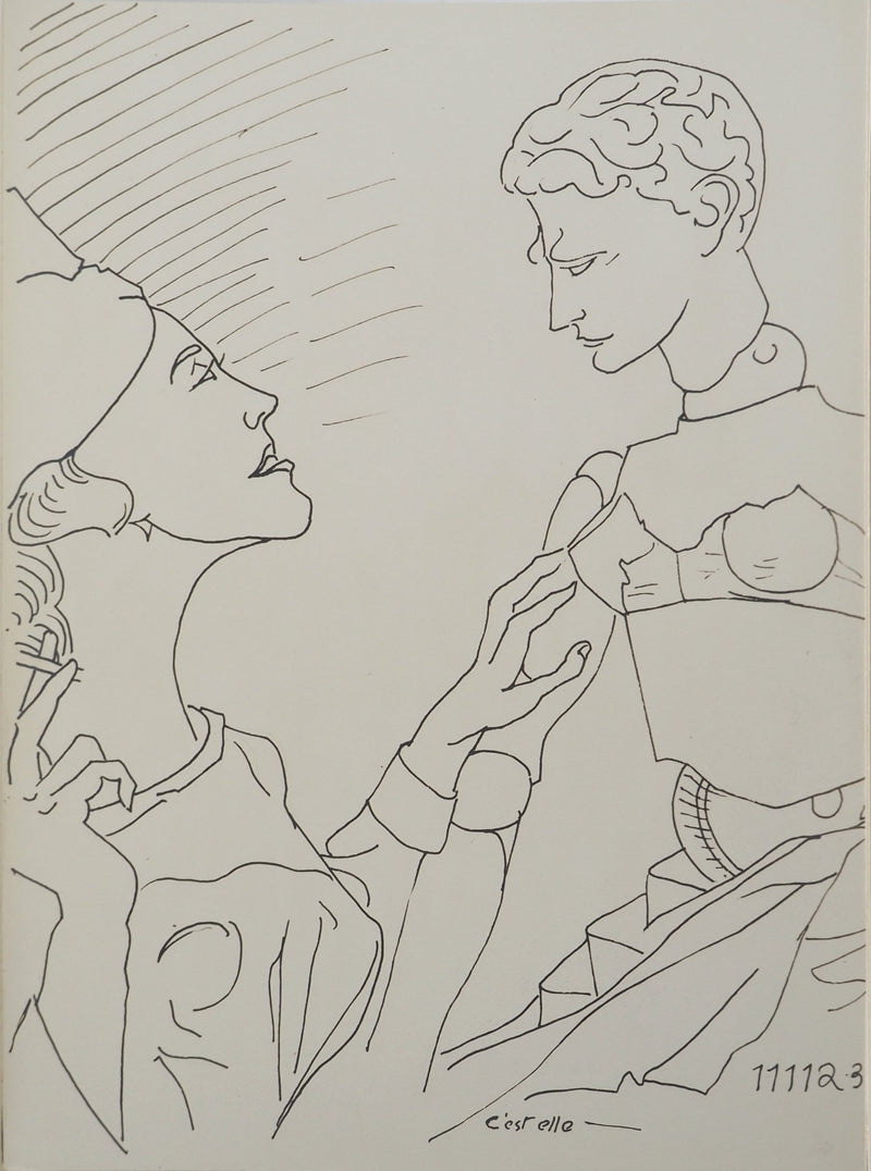 MAN RAY : Main réconfortante, c, oeuvre originale (vue générale) - Crédit photo : Galerie Art.Paris