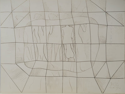 MAN RAY : Figures vues de dos, oeuvre originale (photo de détail 3) - Crédit photo : Galerie Art.Paris