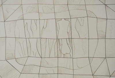 MAN RAY : Figures vues de dos, oeuvre originale (vue générale) - Crédit photo : Galerie Art.Paris