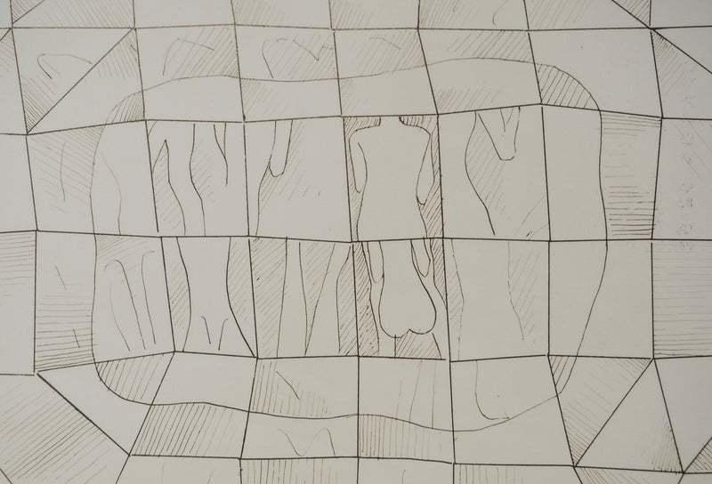 MAN RAY : Figures vues de dos, oeuvre originale (vue générale) - Crédit photo : Galerie Art.Paris
