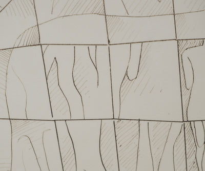 MAN RAY : Figures vues de dos, oeuvre originale (photo de détail 4) - Crédit photo : Galerie Art.Paris