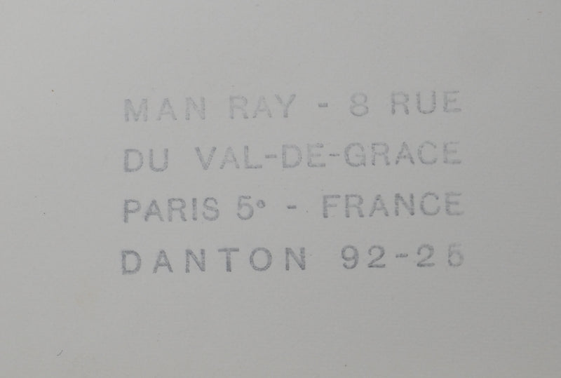 MAN RAY : Figures vues de dos, oeuvre originale (photo de détail 6) - Crédit photo : Galerie Art.Paris