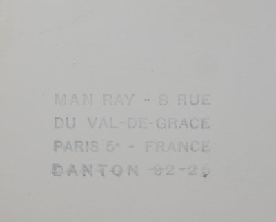 MAN RAY : Les tours aux figures, oeuvre originale (photo de détail 6) - Crédit photo : Galerie Art.Paris